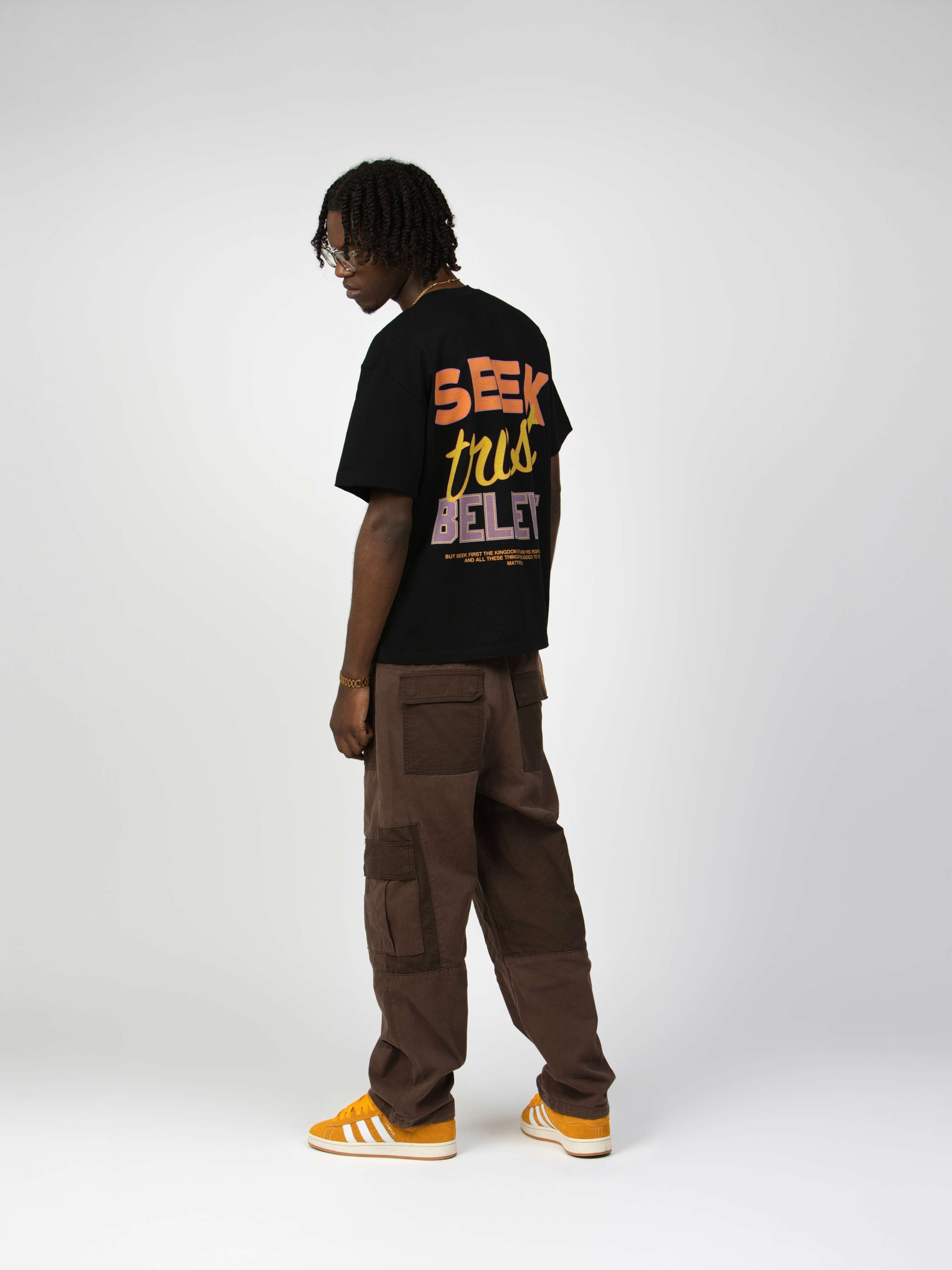 SEEK TRUST & BELIEVE T-SHIRT
