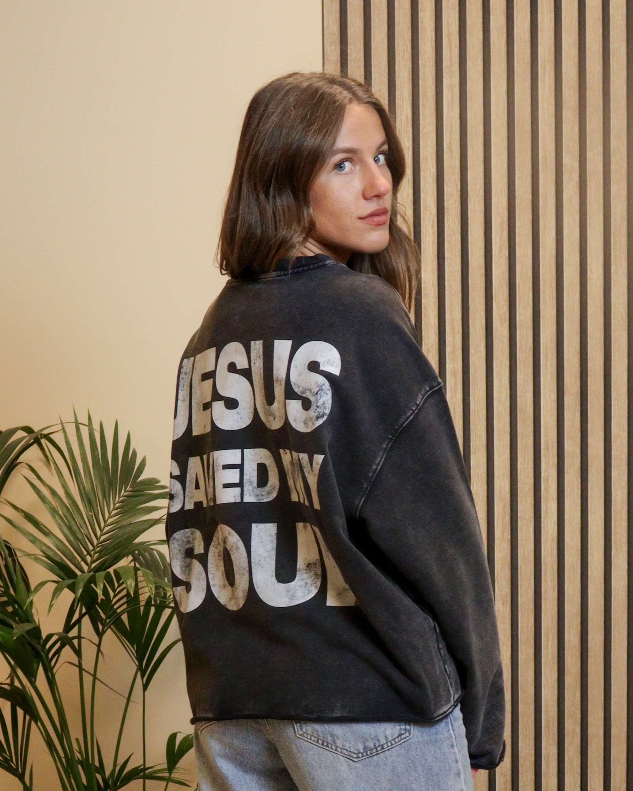 JESUS SAVED MY SOUL SWEATER