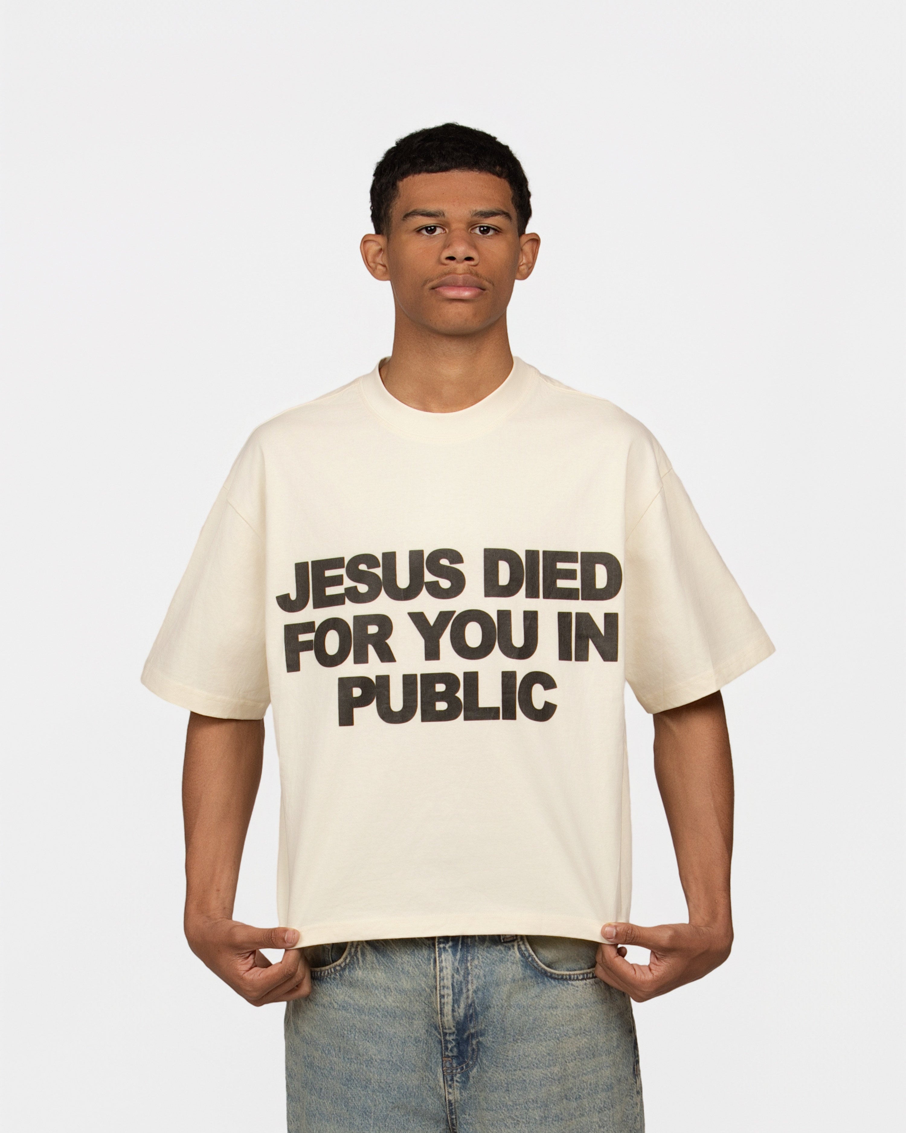 JESUS DIED FOR YOU IN PUBLIC, DON’T LIVE FOR HIM IN PRIVATE