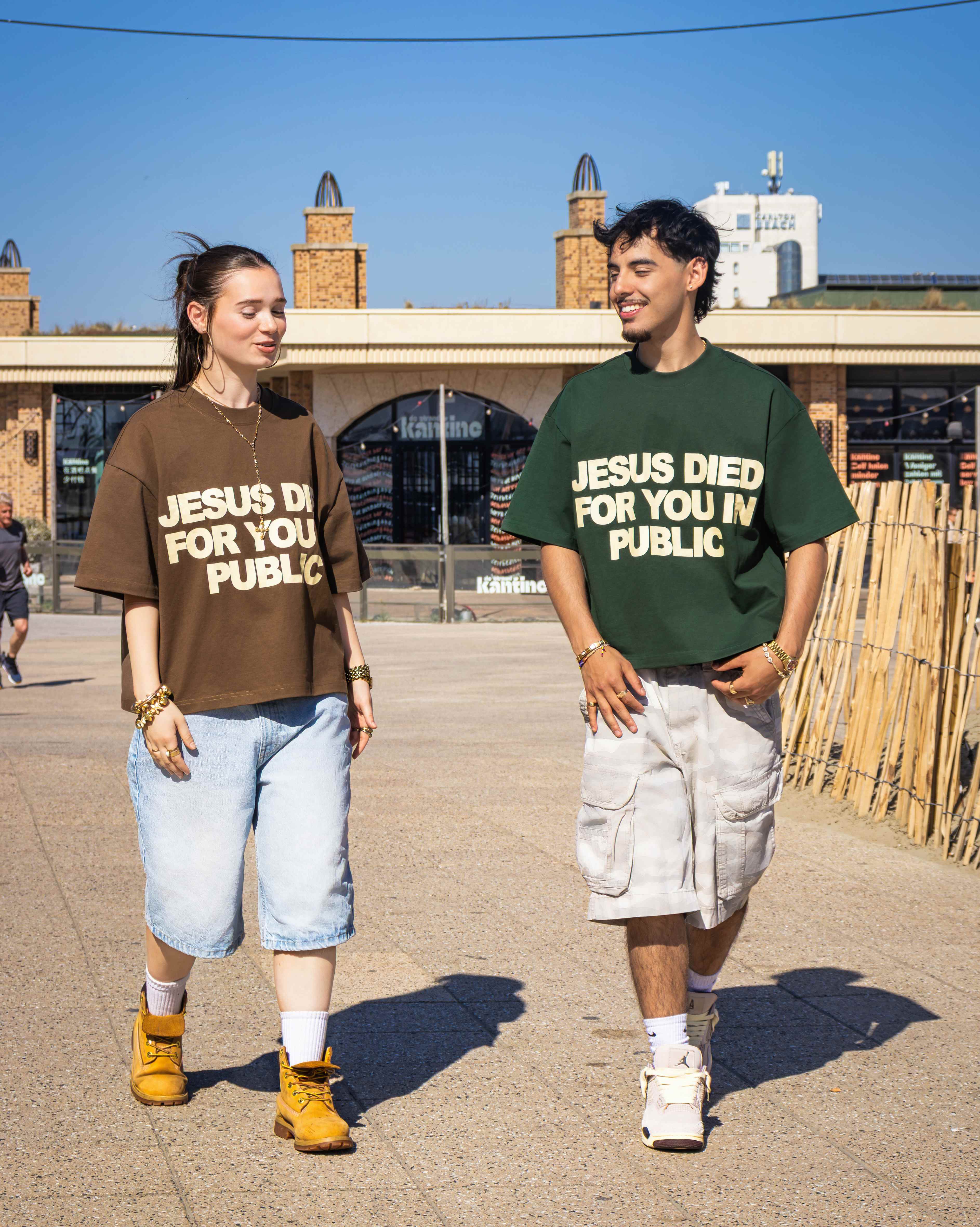 JESUS DIED FOR YOU IN PUBLIC, DON’T LIVE FOR HIM IN PRIVATE Dark Green